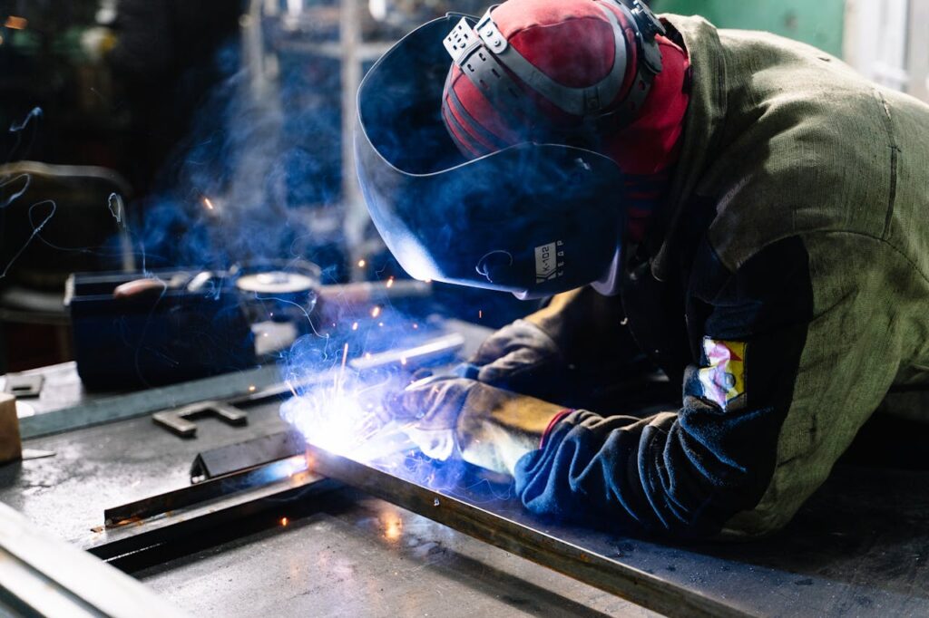 máquina de corte plasma industrial